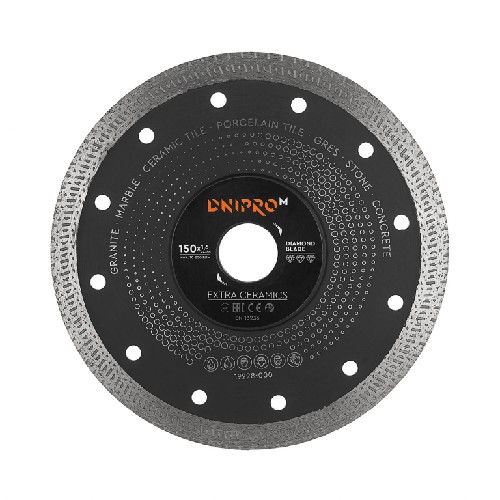 Алмазный диск DNIPRO-M 150 22.2, Extra-Ceramics