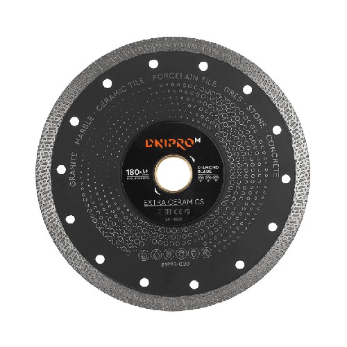 Алмазный диск DNIPRO-M 180 25.4 / 22.2х1.6 Extra-Ceramics