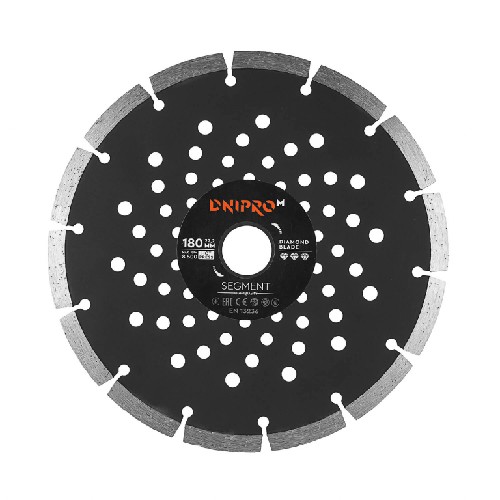Алмазный диск DNIPRO-M 180 22,2, Segment