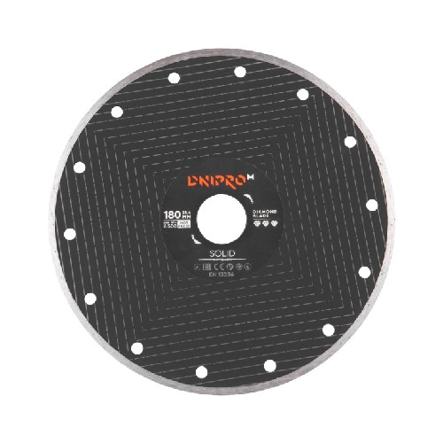 Алмазный диск DNIPRO-M 180 25.4 / 22.2, 2.0 Solid