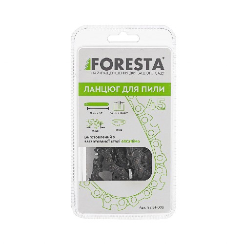 Цепь к цепной пиле ТМ "Foresta" (45 см (3/8", 0.058", 68 звеньев, квадр.))