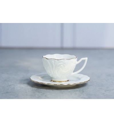 COFFEE CUP+ SAUCER "ROSSEN PLATE" (16981+16982) 1/48