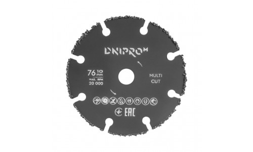 Пильный диск DNIPRO-M Multi Cut 76x10 мм