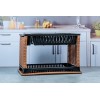 0053 two folded rattan dish rack