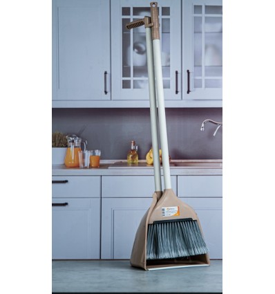 1156 big size dustpan and broom set